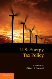 Couverture de l’ouvrage US Energy Tax Policy