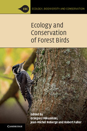 Couverture de l’ouvrage Ecology and Conservation of Forest Birds