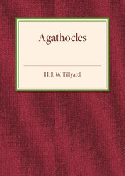 Cover of the book Agathocles