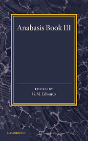 Cover of the book Xenophon Anabasis Book III