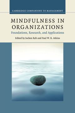 Couverture de l’ouvrage Mindfulness in Organizations