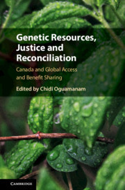 Couverture de l’ouvrage Genetic Resources, Justice and Reconciliation