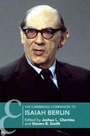 Couverture de l’ouvrage The Cambridge Companion to Isaiah Berlin
