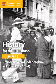 Couverture de l’ouvrage Nationalism and Independence in India (1919-1964)