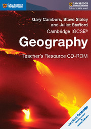 Couverture de l’ouvrage Cambridge IGCSE® Geography Teacher's Resource CD-ROM