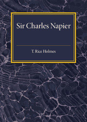 Couverture de l’ouvrage Sir Charles Napier