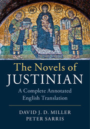 Couverture de l’ouvrage The Novels of Justinian