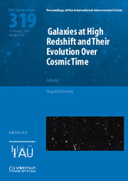Couverture de l’ouvrage Galaxies at High Redshift and their Evolution over Cosmic Time (IAU S319)