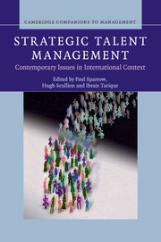 Couverture de l’ouvrage Strategic Talent Management