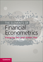 Cover of the book The Elements of Financial Econometrics