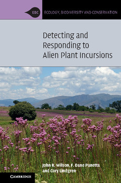 Couverture de l’ouvrage Detecting and Responding to Alien Plant Incursions