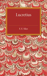 Cover of the book Lucretius