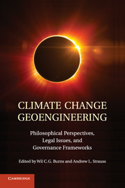 Couverture de l’ouvrage Climate Change Geoengineering