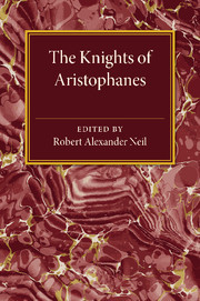 Couverture de l’ouvrage The Knights of Aristophanes