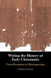 Couverture de l’ouvrage Writing the History of Early Christianity