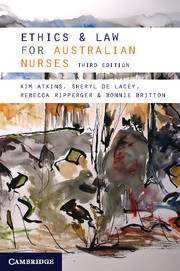 Couverture de l’ouvrage Ethics and Law for Australian Nurses