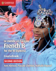 Cover of the book Le monde en français Coursebook