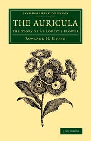 Cover of the book The Auricula