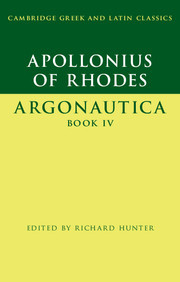 Couverture de l’ouvrage Apollonius of Rhodes: Argonautica Book IV