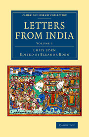 Couverture de l’ouvrage Letters from India