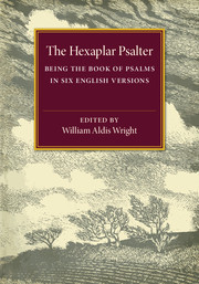 Couverture de l’ouvrage The Hexaplar Psalter