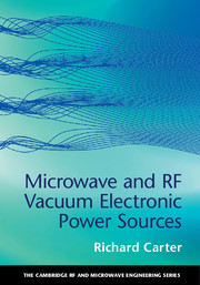 Couverture de l’ouvrage Microwave and RF Vacuum Electronic Power Sources