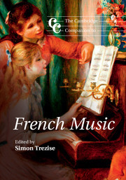 Couverture de l’ouvrage The Cambridge Companion to French Music