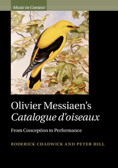 Couverture de l’ouvrage Olivier Messiaen's Catalogue d'oiseaux
