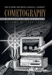 Couverture de l’ouvrage Cometography: Volume 6, 1983–1993