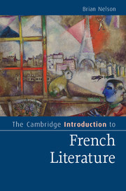 Couverture de l’ouvrage The Cambridge Introduction to French Literature