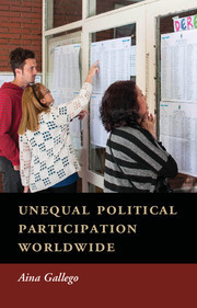 Couverture de l’ouvrage Unequal Political Participation Worldwide