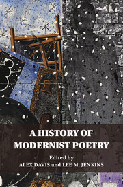 Couverture de l’ouvrage A History of Modernist Poetry