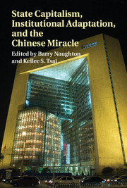 Couverture de l’ouvrage State Capitalism, Institutional Adaptation, and the Chinese Miracle