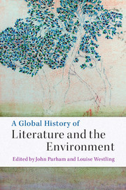 Couverture de l’ouvrage A Global History of Literature and the Environment
