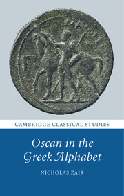 Couverture de l’ouvrage Oscan in the Greek Alphabet