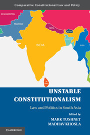 Couverture de l’ouvrage Unstable Constitutionalism