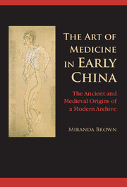 Couverture de l’ouvrage The Art of Medicine in Early China