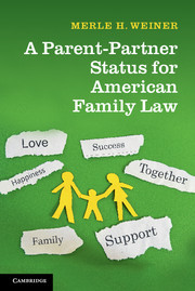Couverture de l’ouvrage A Parent-Partner Status for American Family Law