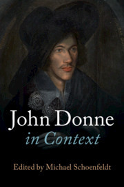 Couverture de l’ouvrage John Donne in Context