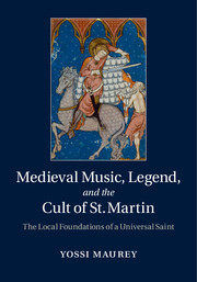 Couverture de l’ouvrage Medieval Music, Legend, and the Cult of St Martin