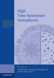 Couverture de l’ouvrage High Time-Resolution Astrophysics