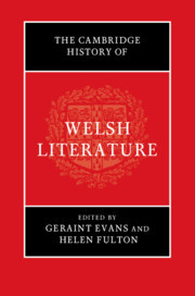 Couverture de l’ouvrage The Cambridge History of Welsh Literature