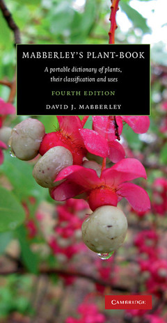 Couverture de l’ouvrage Mabberley's Plant-book