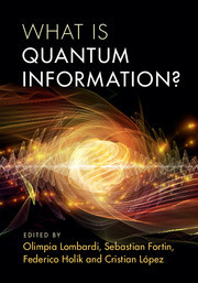 Couverture de l’ouvrage What is Quantum Information?