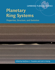 Couverture de l’ouvrage Planetary Ring Systems
