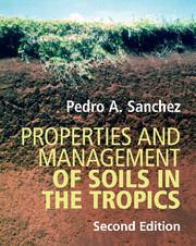 Couverture de l’ouvrage Properties and Management of Soils in the Tropics