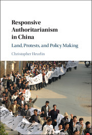 Couverture de l’ouvrage Responsive Authoritarianism in China