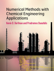Couverture de l’ouvrage Numerical Methods with Chemical Engineering Applications