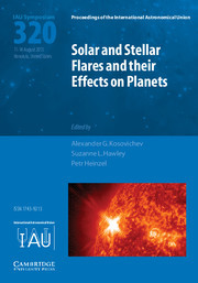 Couverture de l’ouvrage Solar and Stellar Flares and their Effects on Planets (IAU S320)