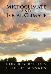 Couverture de l’ouvrage Microclimate and Local Climate